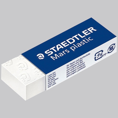 ステッドラー　マルス　プラスチック字消し　２３×６５×１３ｍｍ　５２６５０　１個1