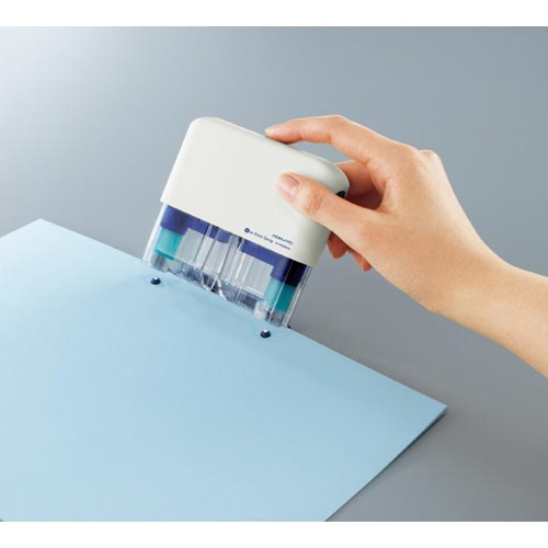 コクヨ　ビニールパッチホルダー（ワンパッチスタンプ）　２穴タイプ　タ－ＰＳＭ２０Ｂ　１個3