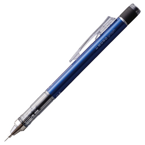 トンボ鉛筆　シャープペンシル　モノグラフ　０.５ｍｍ　（軸色　ブルー）　ＤＰＡ－１３２Ｄ　１本1