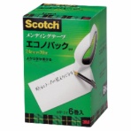 ３Ｍ　スコッチ　メンディングテープ　エコノパック　大巻　２４ｍｍ×３０ｍ　紙箱入　業務用パック