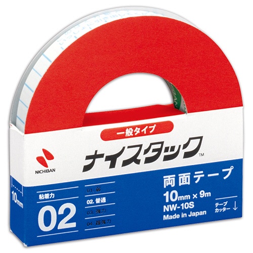 ニチバン　ナイスタック　再生紙両面テープ　小巻　１０ｍｍ×９ｍ　ＮＷ－１０Ｓ　１巻1