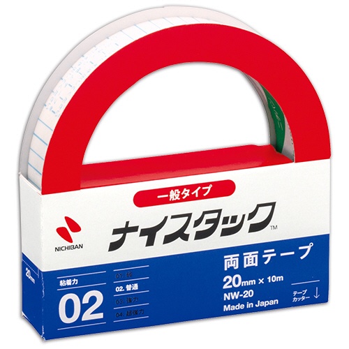 ニチバン　ナイスタック　再生紙両面テープ　大巻　２０ｍｍ×１０ｍ　ＮＷ－２０　１巻1