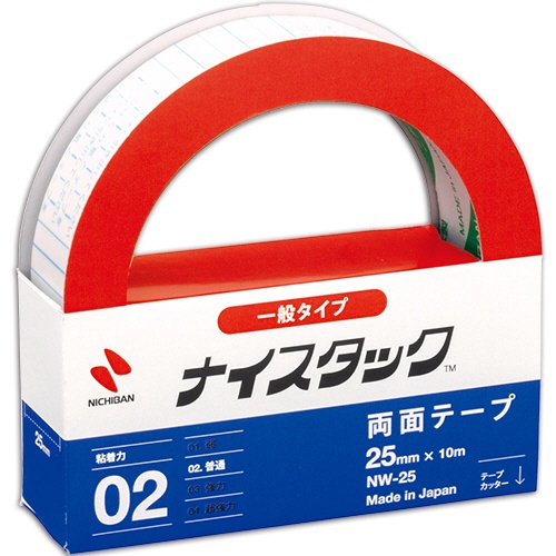 ニチバン　ナイスタック　再生紙両面テープ　大巻　２５ｍｍ×１０ｍ　ＮＷ－２５　１巻1