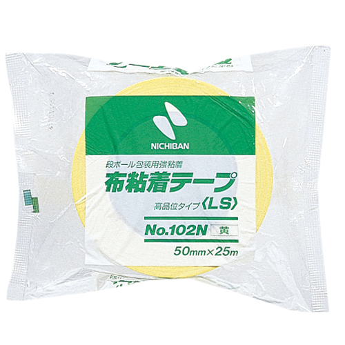 たのめーる】ニチバン 布粘着テープ 50mm×25m 黄 102N2-50 1巻の通販 たのめーる】ニチバン 布粘着テープ 50mm×25m 黄 102N2-50 1巻の通販