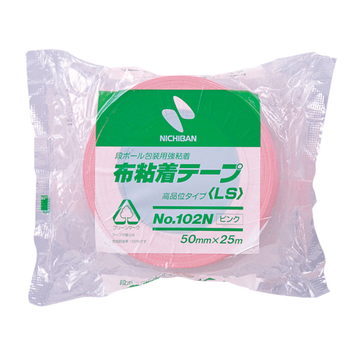 たのめーる】ニチバン 布粘着テープ 50mm×25m 橙 102N13-50 1巻 たのめーる】ニチバン 布粘着テープ 50mm×25m 橙 102N13-50 1巻