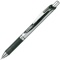 ぺんてる　ゲルインクボールペン　ノック式エナージェル　０．３ｍｍ　黒　（軸色：シルバー）　ＢＬＮ７３－Ａ　１本