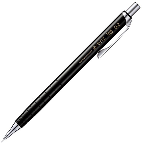 ぺんてる　シャープペンシル　ｏｒｅｎｚ（オレンズ）　０．２ｍｍ　（軸色：ブラック）　ＸＰＰ５０２－Ａ　１本1