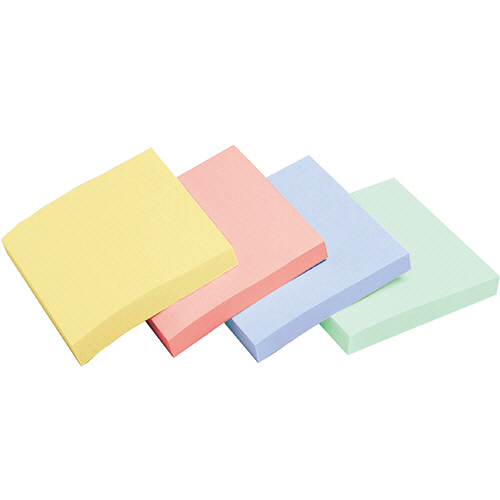 たのめーる】3M ポスト・イット 強粘着ノート パステルカラー 75×75mm 混色 654-5SSAP 1パック(5冊)の通販 たのめーる】3M ポスト・イット 強粘着ノート パステルカラー 75×75mm 混色 654-5SSAP 1パック(5冊)の通販