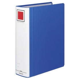 コクヨ　チューブファイル（エコツインＲ）　Ａ４タテ　７００枚収容　７０ｍｍとじ　背幅８５ｍｍ　青　フ－ＲＴ６７０Ｂ　１冊