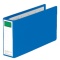 キングジム　統一伝票用ファイル　片開き　Ｂ４長辺１／３　２穴　４００枚収容　背幅５５ｍｍ　青　８９４Ｎ　１冊