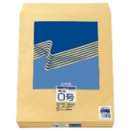 高春堂　ピース　Ｒ４０再生紙クラフト封筒　角０　８５ｇ／ｍ2　７１２　１パック（１００枚）