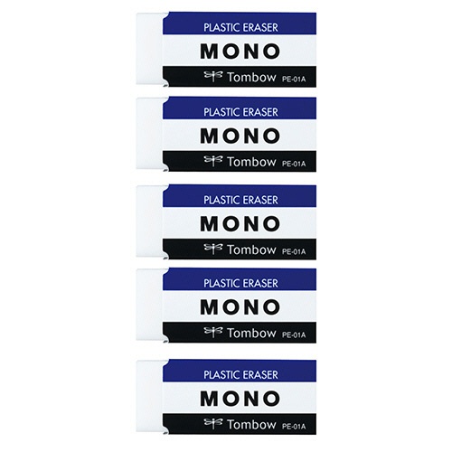 トンボ鉛筆　ＭＯＮＯ消しゴム　ＪＣＡ－５６１　１パック（５個）1