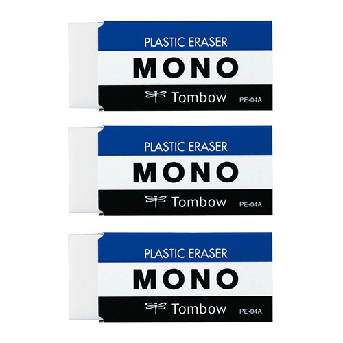 トンボ鉛筆　ＭＯＮＯ消しゴム　ＪＣＡ－３１１　１パック（３個）1