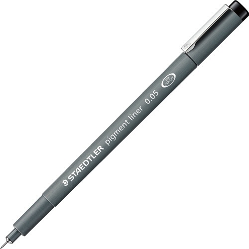 ステッドラー　ピグメントライナー　０．０５ｍｍ　黒　３０８　００５－９　１本1