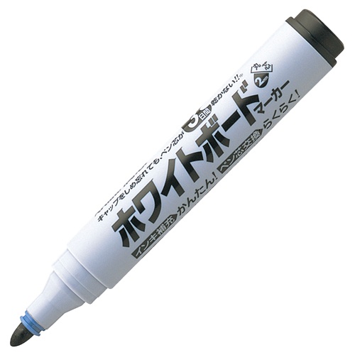 シヤチハタ　アートライン潤芯ホワイトボードマーカー　丸芯　黒　Ｋ－５２７－Ｋ　１本1