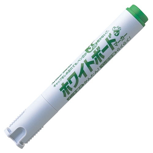 シヤチハタ　アートライン潤芯ホワイトボードマーカー　丸芯　緑　Ｋ－５２７－Ｇ　１本1