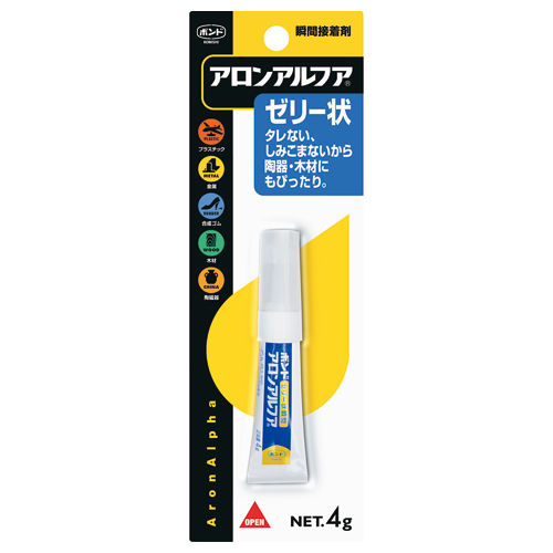 たのめーる】セメダイン 瞬間接着剤 3000ゴールド ゼリー状 3g CA-065