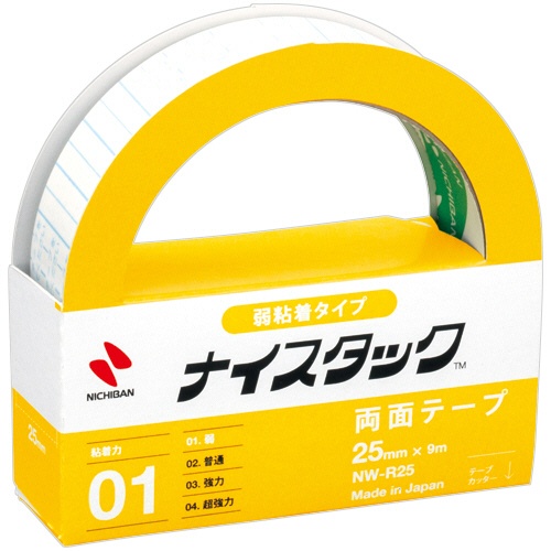 ニチバン　ナイスタック　弱粘着タイプ　大巻　２５ｍｍ×９ｍ　ＮＷ－Ｒ２５　１巻1