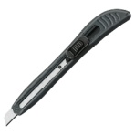 コクヨ　カッターナイフ（標準型・グリップ付）　ユニバーサルデザイン　ブラック　ＨＡ－７ＮＤ　１本