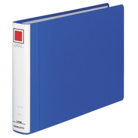 コクヨ　チューブファイル（エコツインＲ）　Ａ４ヨコ　３００枚収容　３０ｍｍとじ　背幅４５ｍｍ　青　フ－ＲＴ６３５Ｂ　１冊