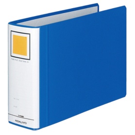 コクヨ　チューブファイル（エコツインＲ）　Ｂ５ヨコ　６００枚収容　６０ｍｍとじ　背幅７５ｍｍ　青　フ－ＲＴ６６６Ｂ　１冊