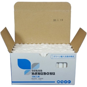 日本白墨工業　天神印チョーク（石膏カルシウム製）　白　ＣＨ－１　１箱（１００本）2