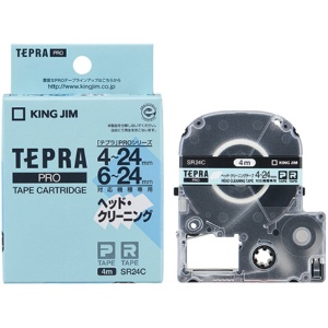 キングジム　テプラ　ＰＲＯ　テープカートリッジ　ヘッドクリーニングテープ　２４ｍｍ　ＳＲ２４Ｃ　１個3
