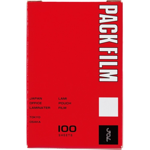 ＪＯＬ　ラミネートフィルム　名刺サイズ　１００μ　５１７４　１パック（１００枚）1