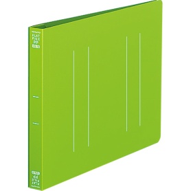 コクヨ　Ａ５フラットファイル（ＰＰ）　ヨコ　黄緑　フ－Ｐ１７ＹＧ　１冊