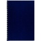 カール事務器　コームリング製本カバー　ハード　ブルー　ＴＣ－５１Ｂ　１パック（５枚）