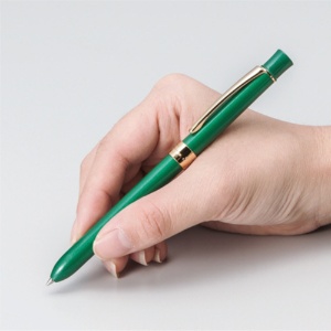 ＴＡＮＯＳＥＥ　多機能筆記具　３ファンクションスリムメタルｆ　ブリティッシュグリーンマイカ　１本4