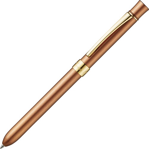 ＴＡＮＯＳＥＥ　多機能筆記具　３ファンクションスリムメタルｆ　ブロンズ　１本1