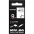 カシオ　ＮＡＭＥ　ＬＡＮＤ　配線マーカーテープ　９ｍｍ×５．５ｍ　白／黒文字　ＸＲ－９ＨＭＷＥ　１個