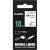 カシオ　ＮＡＭＥ　ＬＡＮＤ　配線マーカーテープ　１８ｍｍ×５．５ｍ　白／黒文字　ＸＲ－１８ＨＭＷＥ　１個