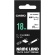 カシオ　ＮＡＭＥ　ＬＡＮＤ　配線マーカーテープ　１８ｍｍ×５．５ｍ　白／黒文字　ＸＲ－１８ＨＭＷＥ　１個1