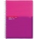 コクヨ　ツインリングノート（カラータグ）　Ｂｉ－ＣＯＬＯＲ　Ａ５　Ａ罫　９０枚　ピンク　ＣＴス－Ｃ３０Ｐ　１冊1