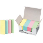 コクヨ　ふせん（Ｋ２）　７５×２５ｍｍ　４色ミックス　Ｋ２メ－７５２５　１パック（２０冊）