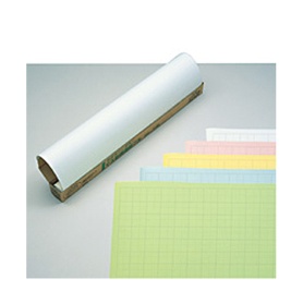 マルアイ　マス目模造紙（プルタイプ）　７８８×１０８５ｍｍ　白　マ－２１　１ケース（２０枚）