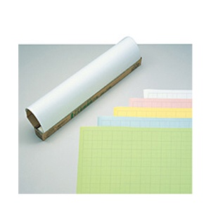 マルアイ　マス目模造紙（プルタイプ）　７８８×１０８５ｍｍ　白　マ－２１　１ケース（２０枚）1