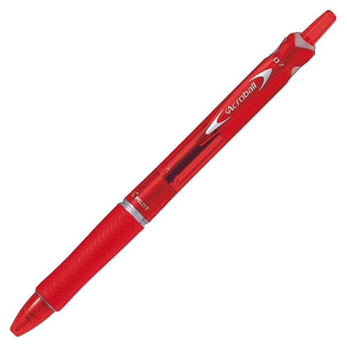 パイロット　油性ボールペン　アクロボール１５０　細字０．７ｍｍ　レッド　ＢＡＢ－１５Ｆ－ＲＲ　１本1