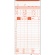アマノ　標準タイムカード　Ａカード　月末締／１５日締　１パック（１００枚）3