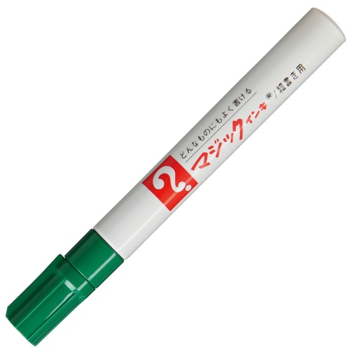 寺西化学　油性マーカー　マジックインキ　Ｎｏ．５００（細書き用）　緑　Ｍ５００－Ｔ４　１本1