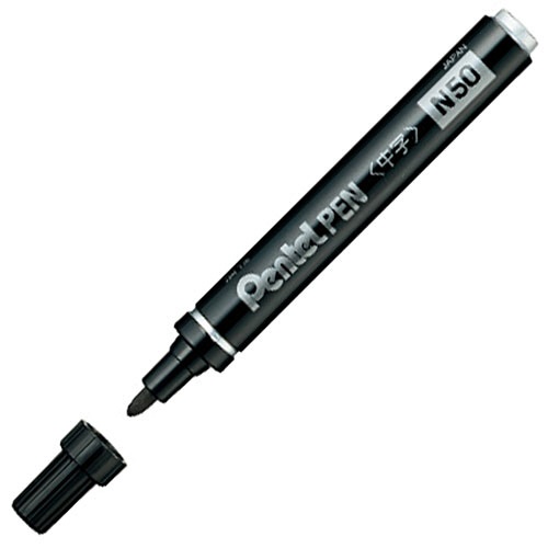 ぺんてる　油性マーカー　Ｐｅｎｔｅｌ　ＰＥＮ　Ｎ５０　黒　Ｎ５０－ＡＤ　１本1