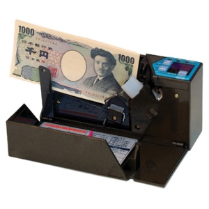 エンゲルス　小型紙幣計数機　ハンディーカウンター　枚数指定ストップ機能あり　ストーンブラック　ＡＤ－１００－０２　１台1