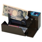 エンゲルス　小型紙幣計数機　ハンディーカウンター　枚数指定ストップ機能あり　ストーンブラック　ＡＤ－１００－０２　１台