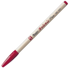 寺西化学　水性サインペン　マジックラッションペン　Ｎｏ．３００　赤　Ｍ３００－Ｔ２　１本