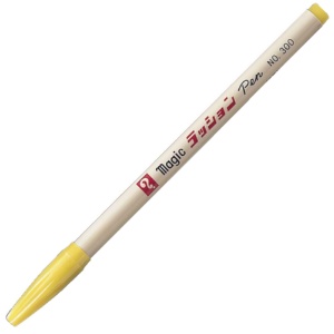 寺西化学　水性サインペン　マジックラッションペン　Ｎｏ．３００　黄　Ｍ３００－Ｔ５　１本1