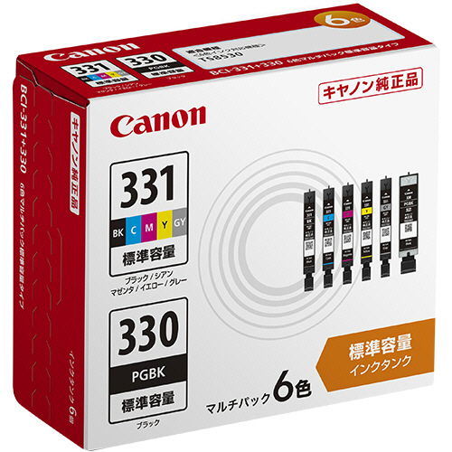 Canon 純正  6色マルチパック 標準