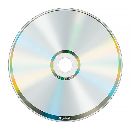 バーベイタム　データ用ＣＤ－Ｒ　７００ＭＢ　４８倍速　５ｍｍスリムケース　シルバーディスク　ＳＲ８０ＦＣ１０Ｖ１　１パック（１０枚）2