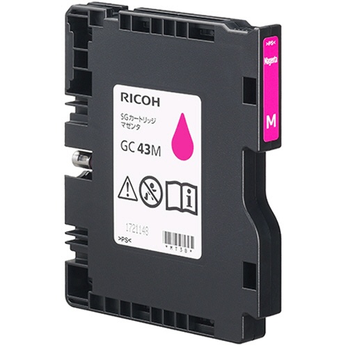 リコー　ＳＧカートリッジ　ＧＣ４３Ｍ　マゼンタ　Ｍサイズ　５１５９４８　１個1